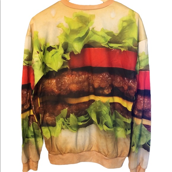 Mr. Gugu and Miss Go Hamburger Sweatshirt - Picture 7 of 7